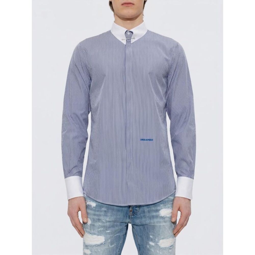 Dsquared2 Shirt Men Blue